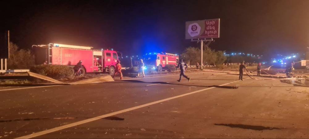 Պայթյունի վայր է մեկնել հրշեջ-փրկարարական ջոկատներից ութ մարտական հաշվարկ