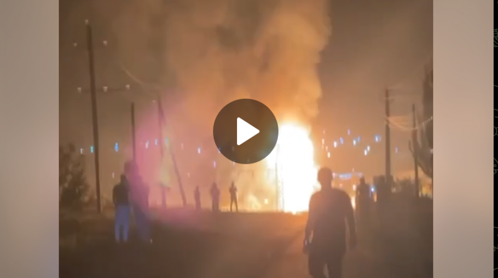 Նոր տեսանյութ պայթյունի վայրից