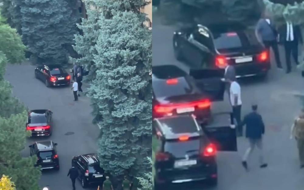 Փաշինյանի փախուստը ԱԺ շենքից.(տեսանյութ)