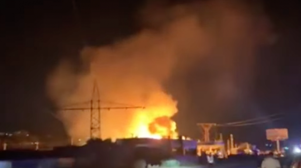 Ուղիղ միացում Երևան-Սևան մայրուղու մոտ տեղի ունեցած պայթյունից վայրից