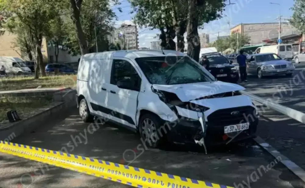 Երևանում «Ford Transit»-ը վրաերթի է ենթարկել հետիոտնին. վիրավորը հիվանդանոցում մահացել է