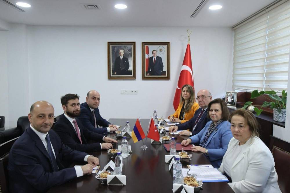 Կոստանյանն Անկարայում Թուրքիայի ԱԳ նախարարի տեղակալ Բերրիս Էքինջիի հետ է հանդիպել