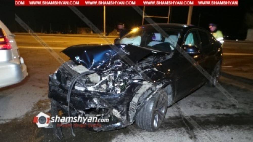 ԲԱՑԱՌԻԿ ՏԵՍԱՆՅՈՒԹ՝ Երևանում, Թբիլիսյան խճուղում տեղի ունեցած BMW X6-ի ու Lexus-ի բախումից