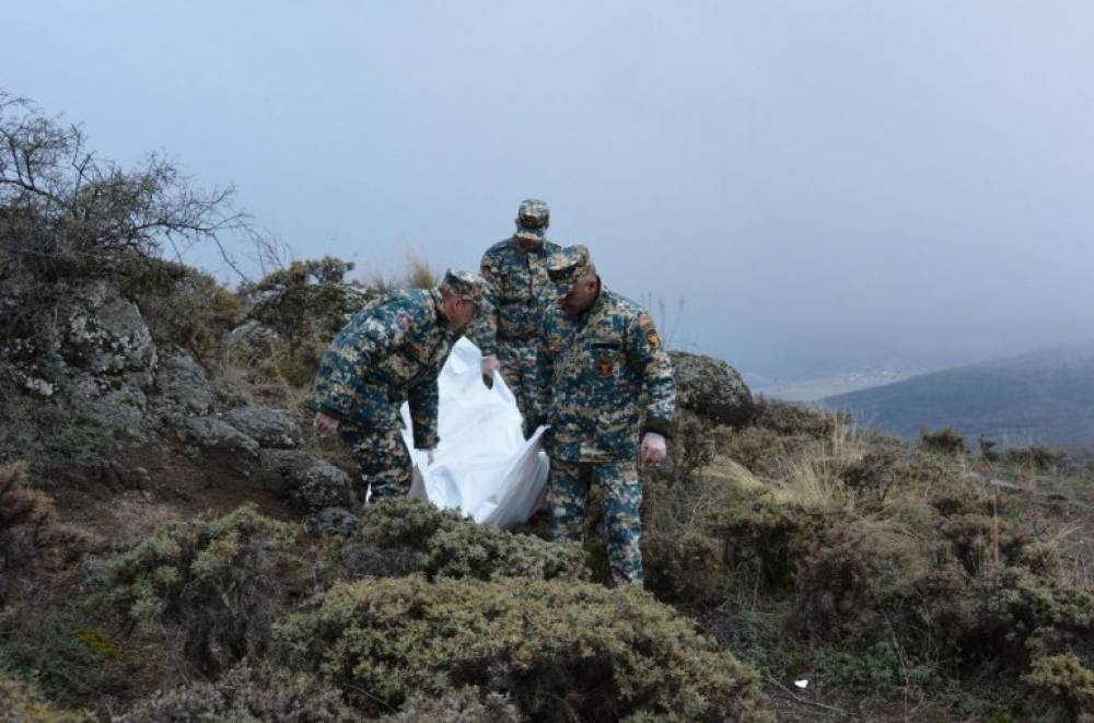 Վարանդայի և Ջրականի շրջաններում հայտնաբերվել է ևս 2 զինծառայողի աճյուն․ Արցախի ԱԻՊԾ