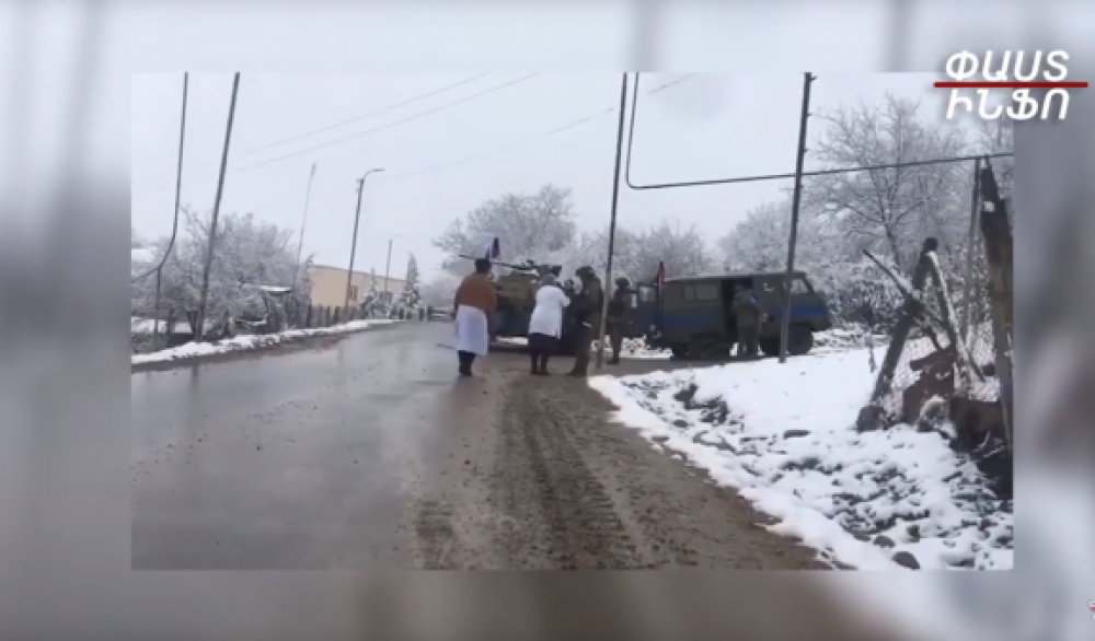 Ադրբեջանցիները կրկին Արցախցի բնակավայրերը լքելու կոչերով ան հանդես եկել՝ ի պատասխան ռուս խաղաղապահների