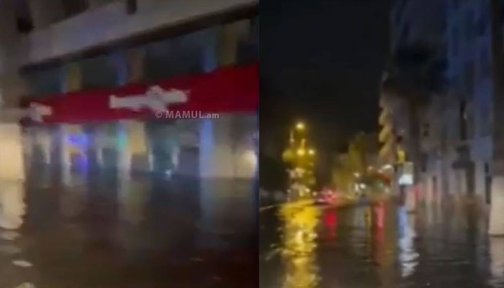 Ջրհեղեղ՝ Թուրքիայի Հաթայ նահանգում (տեսանյութ)