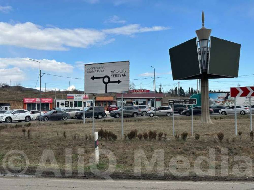 Ավտոմեքենաների հերթեր՝ հայ-վրացական սահմանին․ 300-ից ավել մեքենա է կուտակված․ Aliq.ge (լուսանկարներ)