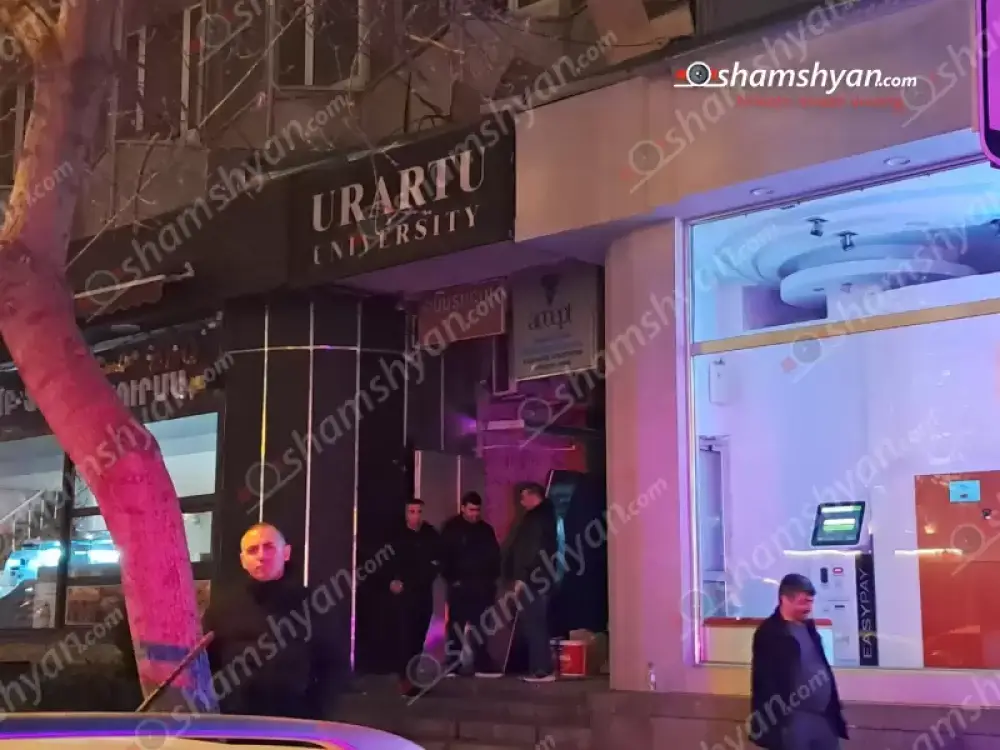 Ողբերգական դեպք՝ Երևանում․ «Ուրարտու» համալսարանում հայտնաբերվել է տղամարդու մարմին