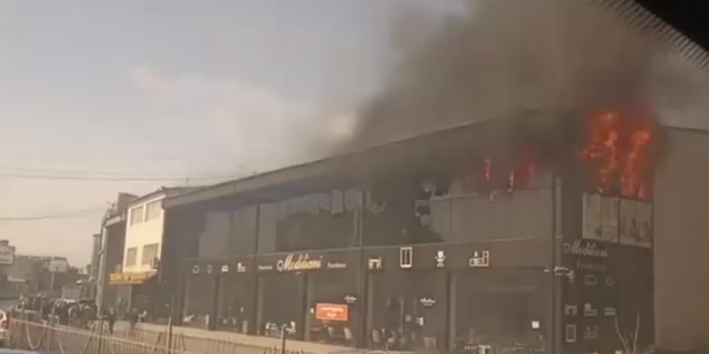 Հրդեհի ահազանգ` Իսակովի պողոտայում