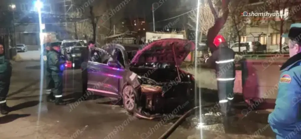 Արտակարգ դեպք՝ Երևանում. հրդեհ է բռնկվել «Chery» մակնիշի ավտոմեքենայում. այն դարձել է ոչ շահագործելի