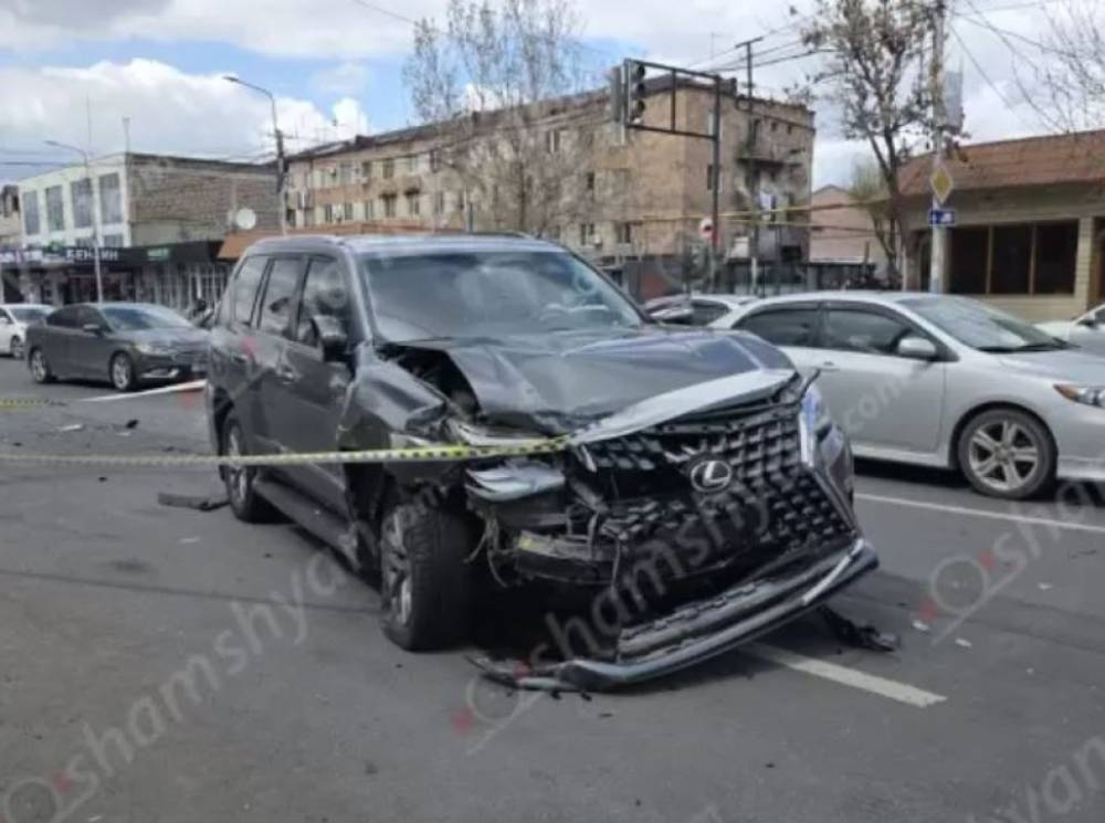 Ավտովթար-վրաերթ՝ Երևանում, կա 5 վիրավոր