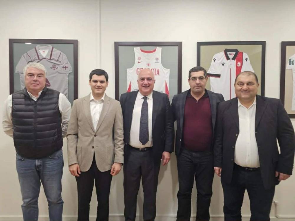 ՀԹՖ նախագահ Վարդան Զաքարյանը Թբիլիսիում հանդիպում է ունեցել Վրաստանի սպորտի նախարարի առաջին տեղակալի ու թենիսի ֆեդերացիայի նախագահի հետ