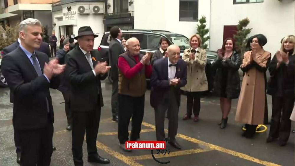 #ՈՒՂԻՂ․ Չեքիջյանի անվան Հայաստանի ազգային ակադեմիական երգչախմբի անվանատախտակի բացման արարողությունը