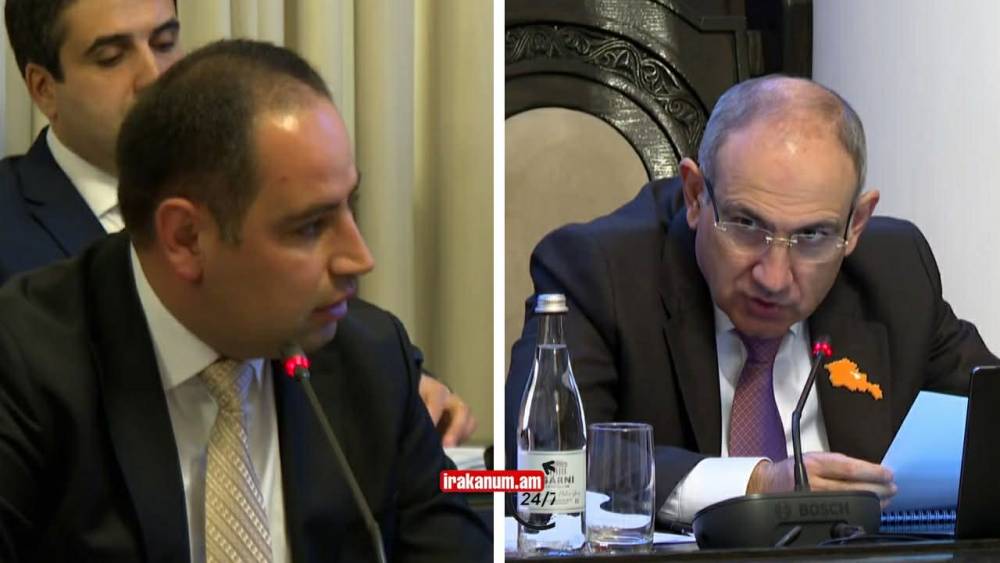 Ուշագրավ զրույց Փաշինյանի եւ Խուդաթյանի միջեւ