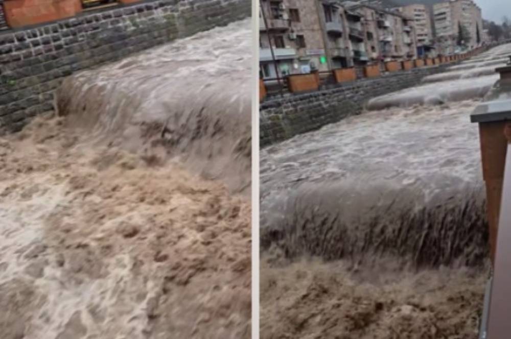 Գետերը վարարել են՝ չմոտենալ. Սյունիքի մարզպետը զգուշացնում է (Տեսանյութ)