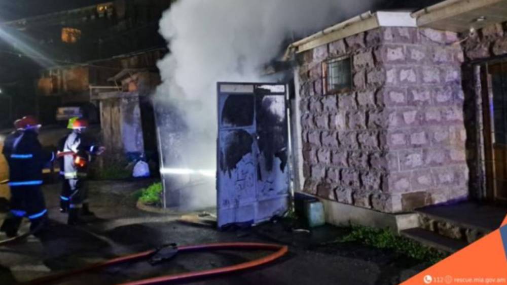 Ախթալայում ավտոտնակ է այրվել, տուժածը հոսպիտալացվել է