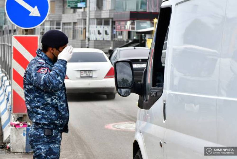 Հայաստանի միջմարզային ճանապարհներին տեղադրվել են անցակետեր. ոստիկանապետ