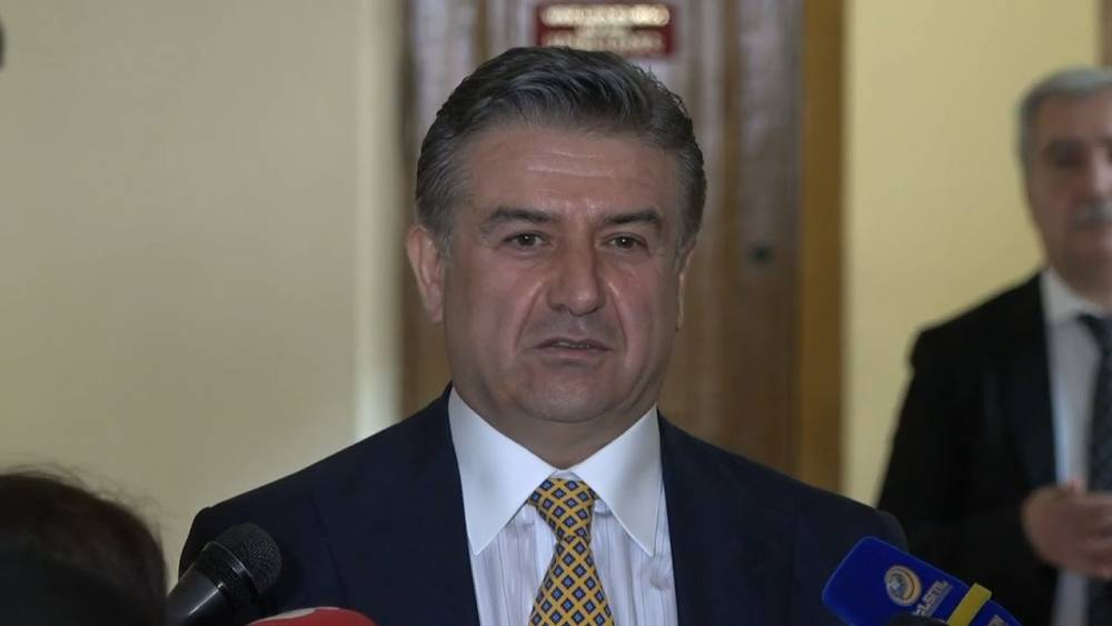Կարեն Կարապետյանի ճեպազրույցը (տեսանյութ)