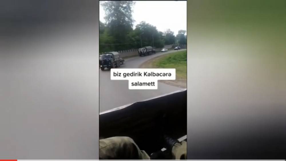 Ադրբեջանցիները ռազմական տեխնիկա են տեղափոխում Քարվաճառ (տեսանյութ)