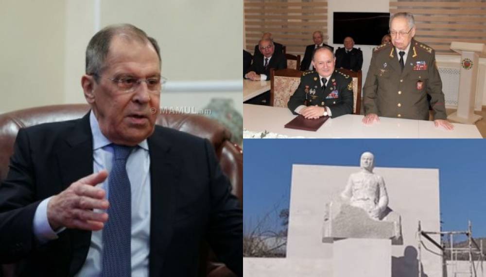Ադրբեջանցի վետերանները Լավրովին կդիմավորեն Նժդեհի արձանի ապամոնտաժման խնդրանքով