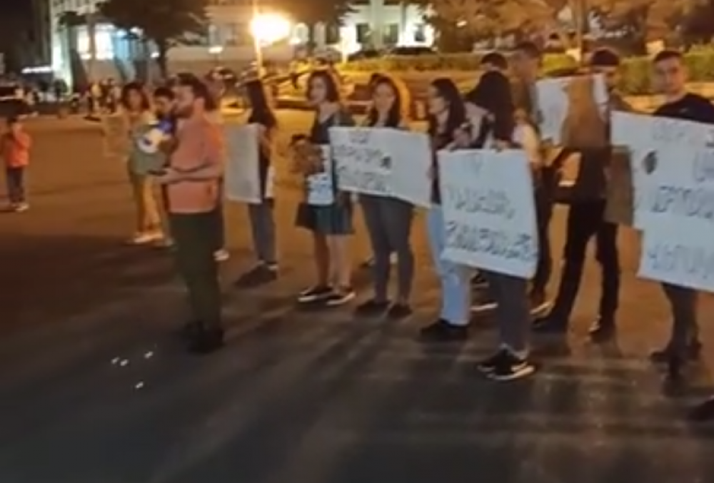 Բողոքի ակցիա Արցախում՝ ընդդեմ փաշինյանական դավադիր համաձայնագրերի (տեսանյութ)