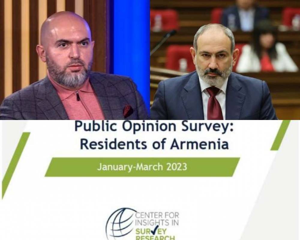 «Աղետալի է Նիկոլ Փաշինյանի անձնական վարկանիշը. այն ընդամենը 14% է». Արմեն Աշոտյան