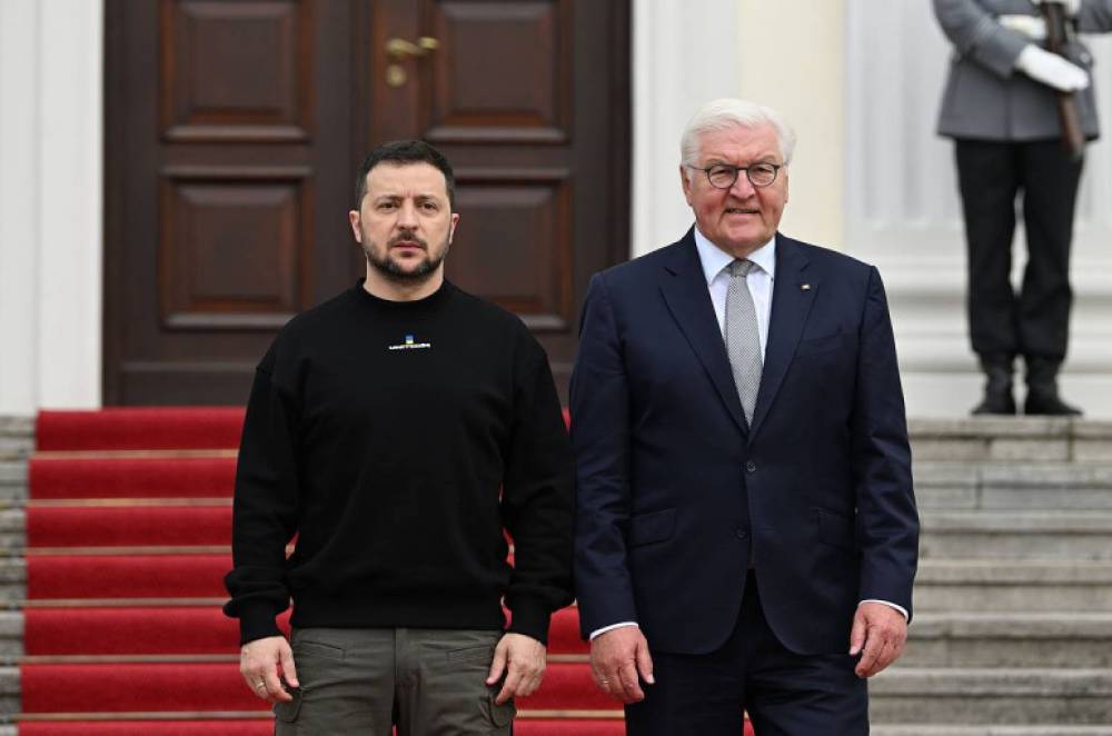 Գերմանիայի նախագահն իր նստավայրում ընդունել է Զելենսկիին