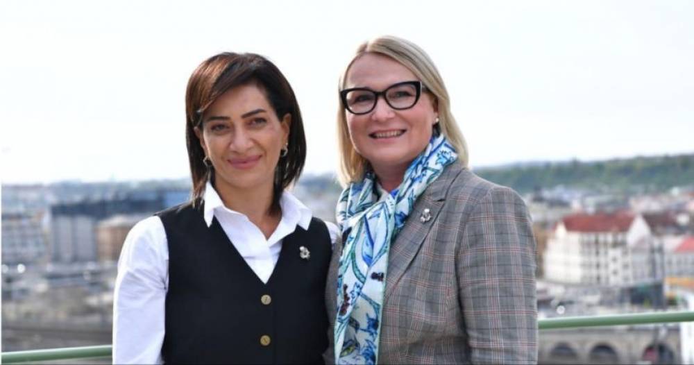 Աննա Հակոբյանը ջինսե տաբատը փոխել է և  հանդիպել է Չեխիայի պաշտպանության նախարարին. (լուսակարներ)