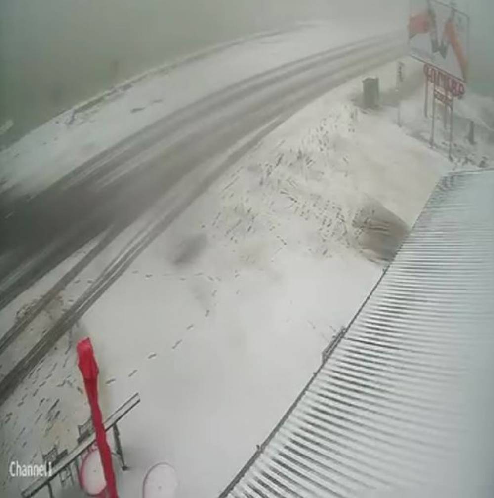 «Զանգեր» կոչվող հատվածում ձյուն է տեղում (վիդեո)