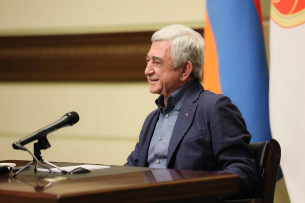 Նիկոլ Փաշինյանն ու իր թիմը մայիսին մասնակցել են ապրիլյան պատերազմին. Սերժ Սարգսյան