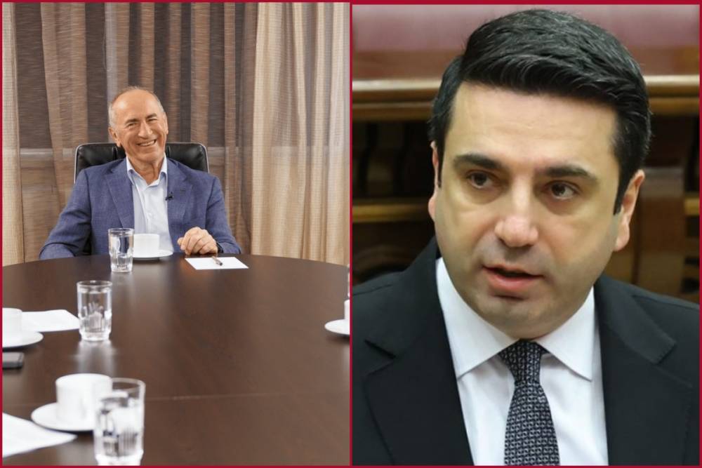 «Արի, արի՜, դուրս արի, մենք քեզ վաղուց էինք սպասում». Ալեն Սիմոնյանը՝ Ռոբերտ Քոչարյանին