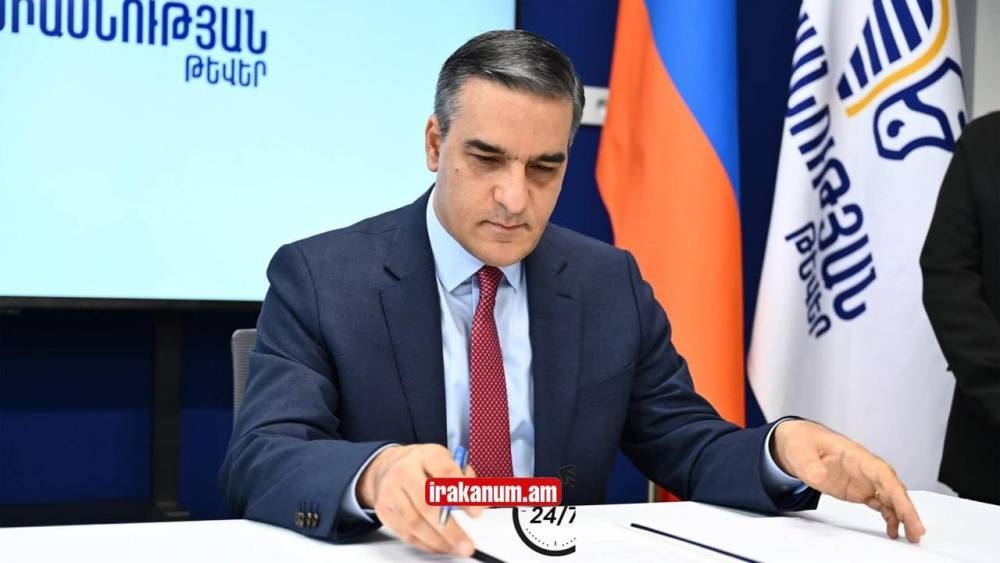 Հրատապ․ Արման Թաթոյանի ասուլիսը