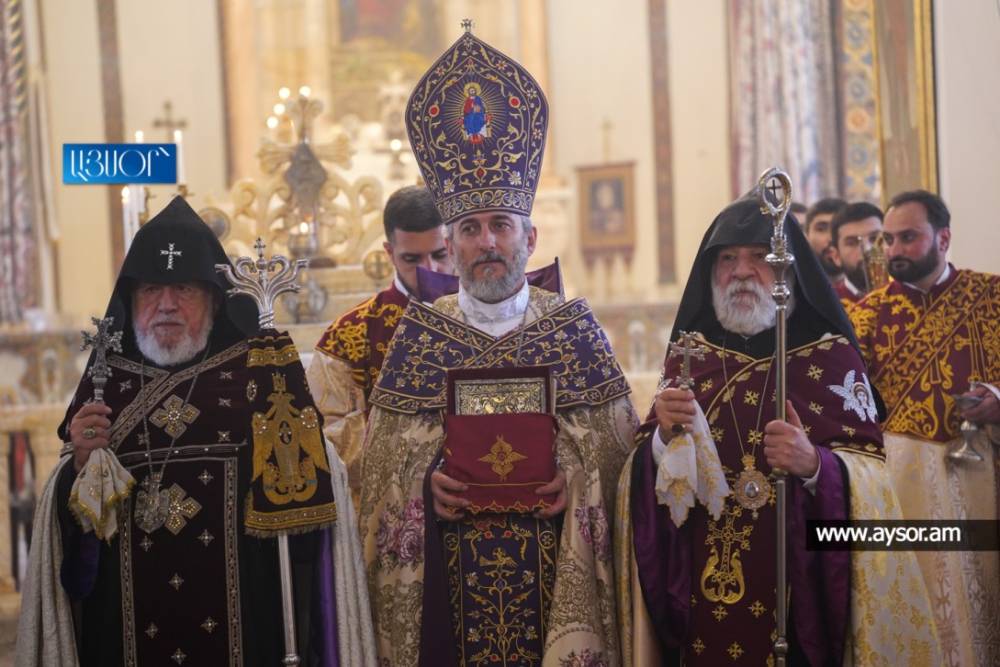 «Էջմիածինը հայ ժողովրդի դարերով բաբախող սիրտն է». Համբարձման տոնը՝ Մայր Աթոռում (տեսանյութ)