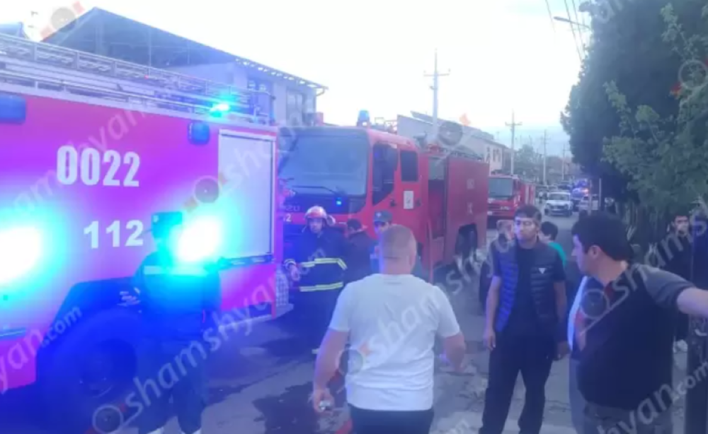 Հրդեհ՝ Երևանի Նոր Արեշ թաղամասի տներից մեկում