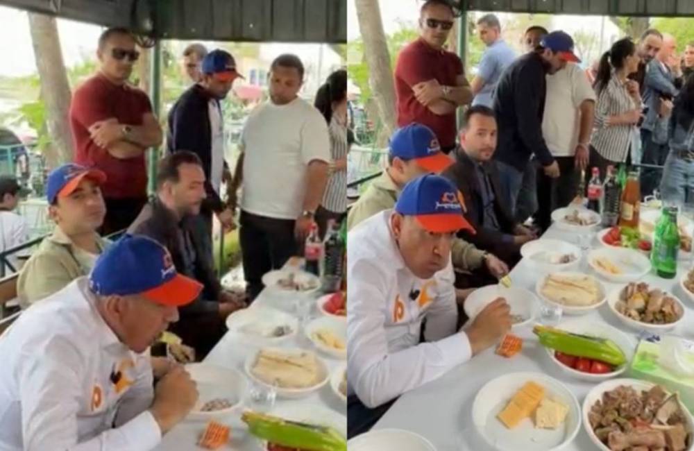 Հայաստանում սնունդը շատ-շատ-շատ համով ա. Փաշինյանի համար անդադար խաշլամա էին բերում