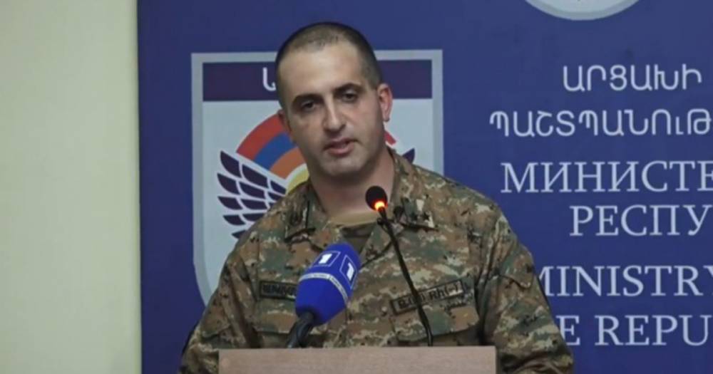 Արցախի Պաշտպանության բանակի ներկայացուցիչ Սուրեն Սարումյան ճեպազրույցը