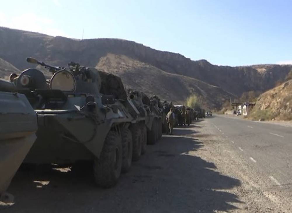 ԼՂ շփման գծի և Լաչինի միջանցքի երկայնքով տեղակայվել է խաղաղապահների 10 դիտակետ․ ՌԴ ՊՆ