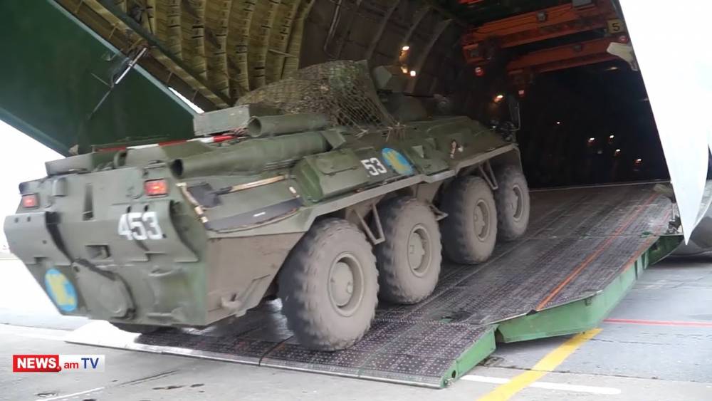 Արցախ են տեղափոխվում ռուս խաղաղապահներ և ռազմական տեխնիկա (տեսանյութ)