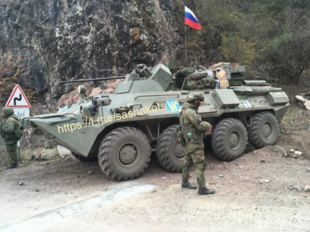 Ավելի քան 500 փախստական է ժամանել Ստեփանակերտ ռուս խաղաղապահների ուղեկցությամբ