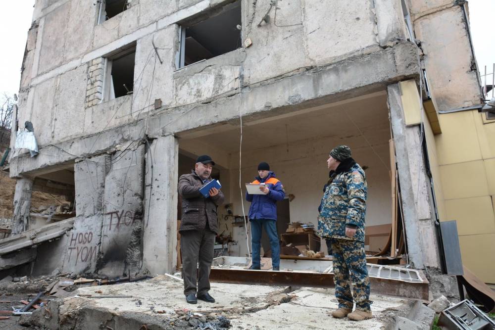 Ստեփանակերտն ու մյուս բնակավայրերը արագ կվերականգնվեն․ Արցախի եւ ՌԴ-ի կողմից հստակ քայլեր են արվում․ Արցախի ԱԻՊԾ