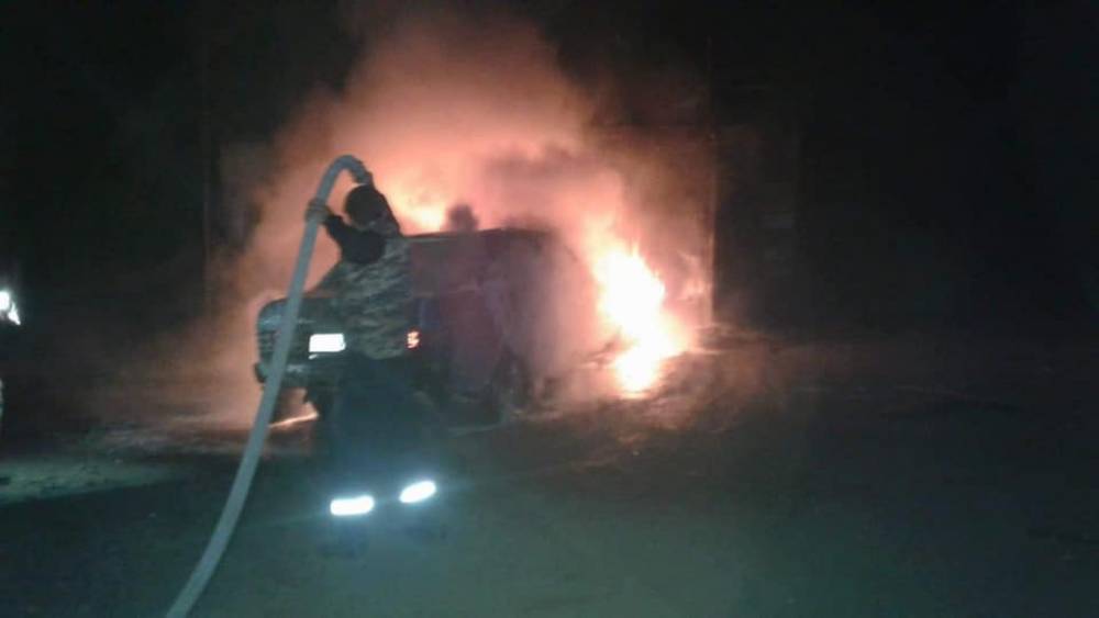 Ադրբեջանաթուրքական ուժերը《Սմերչ》 կայանքից հրթիռ են արձակել Ստեփանակերտի մոր և մանկան առողջության պահպանման կենտրոնի ուղղությամբ