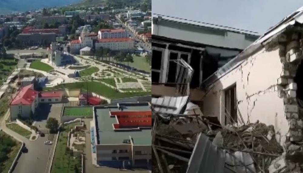 Ստեփանակերտը՝ սեպտեմբերի 27-ից առաջ և հետո