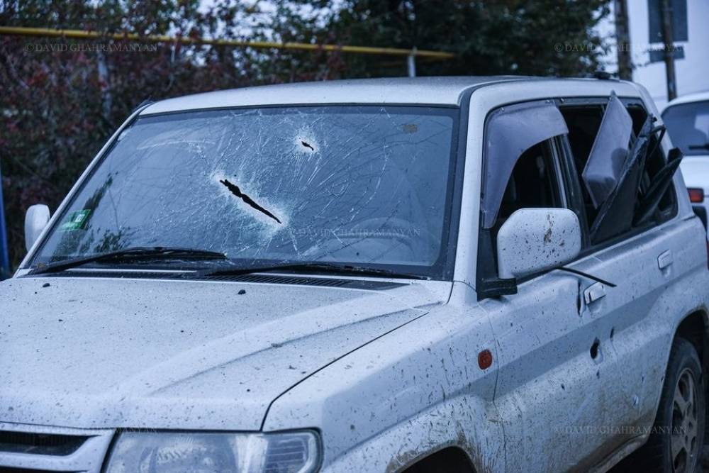 Հրթիռակոծված Ստեփանակերտի հետևանքները (լուսանկարներ)