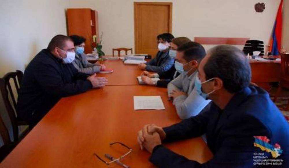 ՀՀ-ում Արցախի կառավարության օպերատիվ աշխատանքների համակարգողն այցելել է Արարատի մարզ