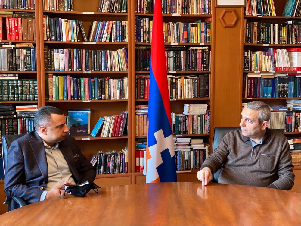 Մասիս Մայիլյանը «Մեկ ազատ աշխարհ» միջազգային իրավապաշտպան կազմակերպության ղեկավարին ներկայացրել է ԼՂ իրավիճակը