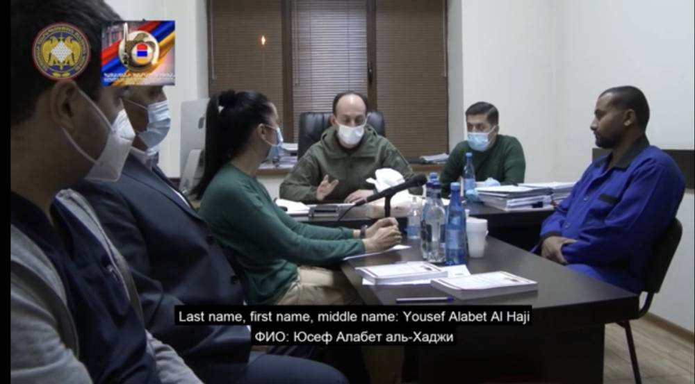 Ազգությամբ արաբ, Սիրիայի քաղաքացու հարցաքննությունը (տեսանյութ)