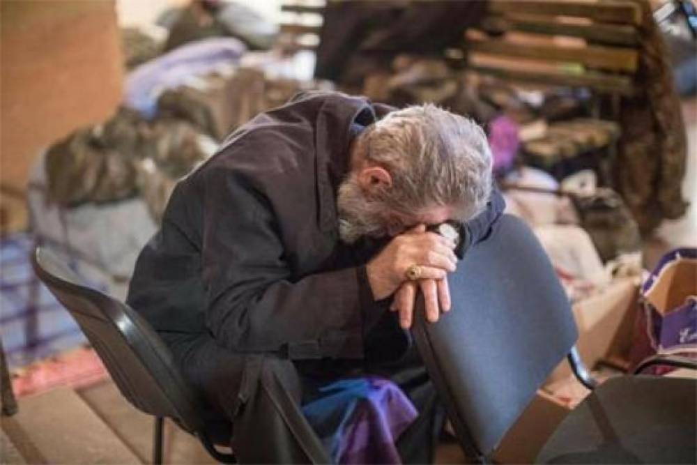 Պարգև Սրբազանը. լուսանկար՝ Արցախից