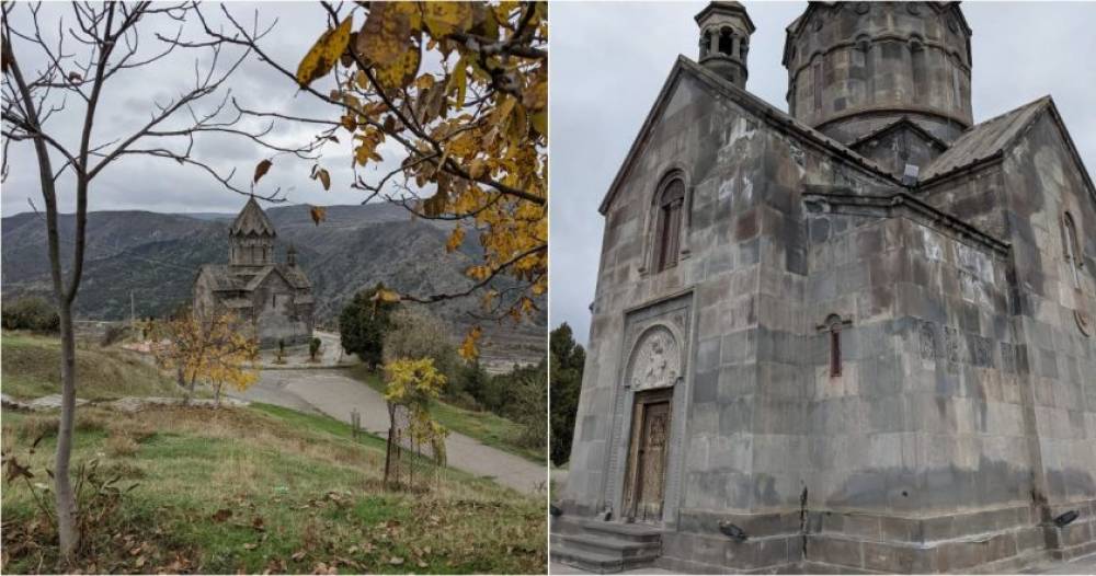 Բերձորի եկեղեցին է՝ մի տեսակ միայնակ, դուռն էլ կողպված