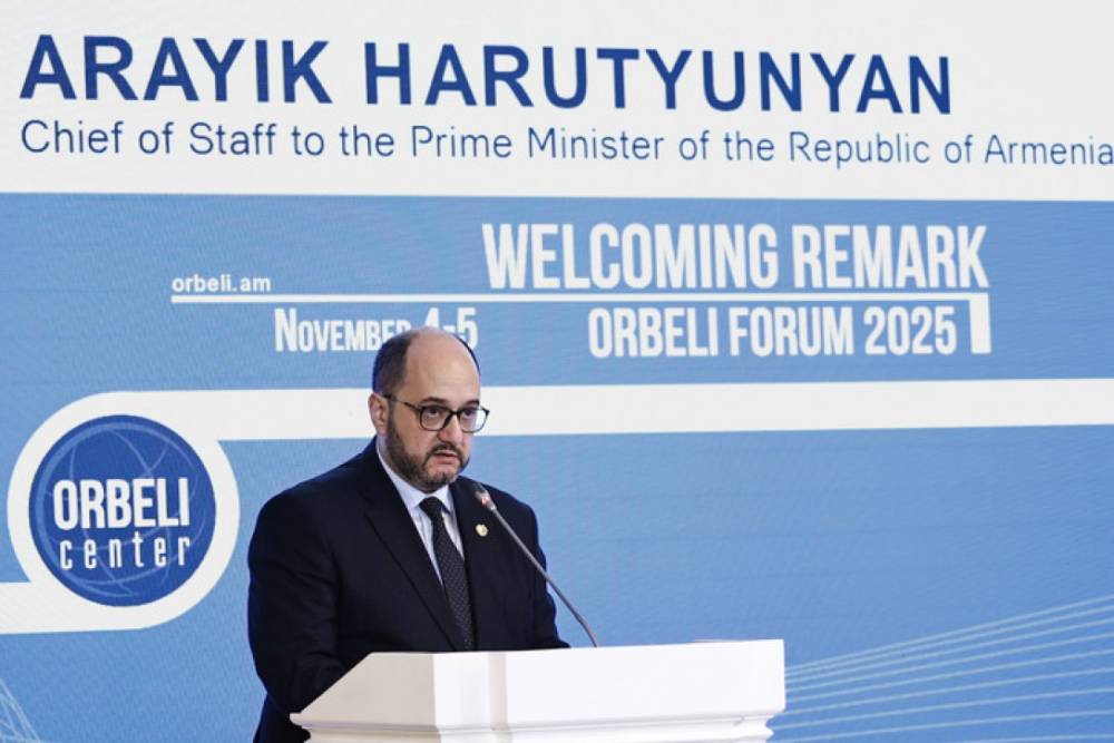 Միայն այն փաստը, որ այսօր այստեղ են գտնվում Ադրբեջանի և Թուրքիայի քաղաքացիական հասարակության և ԶԼՄ-ների ներկայացուցիչները, ինքնին խոսուն է. Արայիկ Հարությունյան