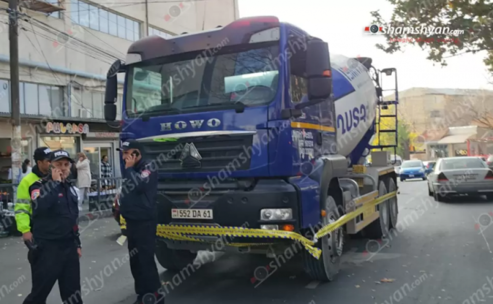 Բեռնատարը վրաերթի է ենթարկել փողոցը չթույլատրվող հատվածով անցնող 73-ամյա կնոջը
